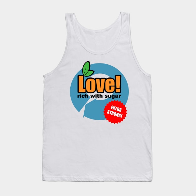 Extra Strong Love Tank Top by Tanja Kosta